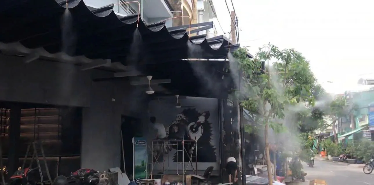 Dự Án Thi Công Hệ Thống Phun Sương Cho Quán Ăn , Cà Phê Tại Tân Phú TP.HCM 1 z7299012414912_82ec35f4fa913d43295841b7053247db