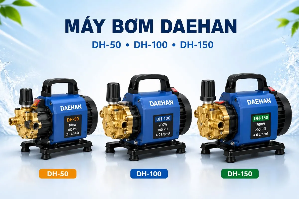 Mối quan hệ giữa số đầu phun và công suất máy bơm 1 Bảng đối chiếu số đầu phun và công suất máy bơm phù hợp