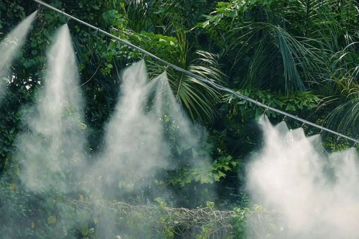 Tại sao khoảng cách béc phun sương không có con số duy nhất 2 Các yếu tố điều chỉnh khoảng cách béc phun trong thực tế
