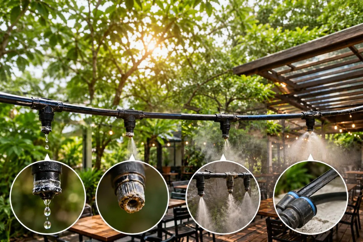 Tại Sao Hệ Thống Phun Sương Cần Bảo Trì Định Kỳ 2 Dấu Hiệu Nhận Biết Hệ Thống Phun Sương Cần Bảo Trì Ngay