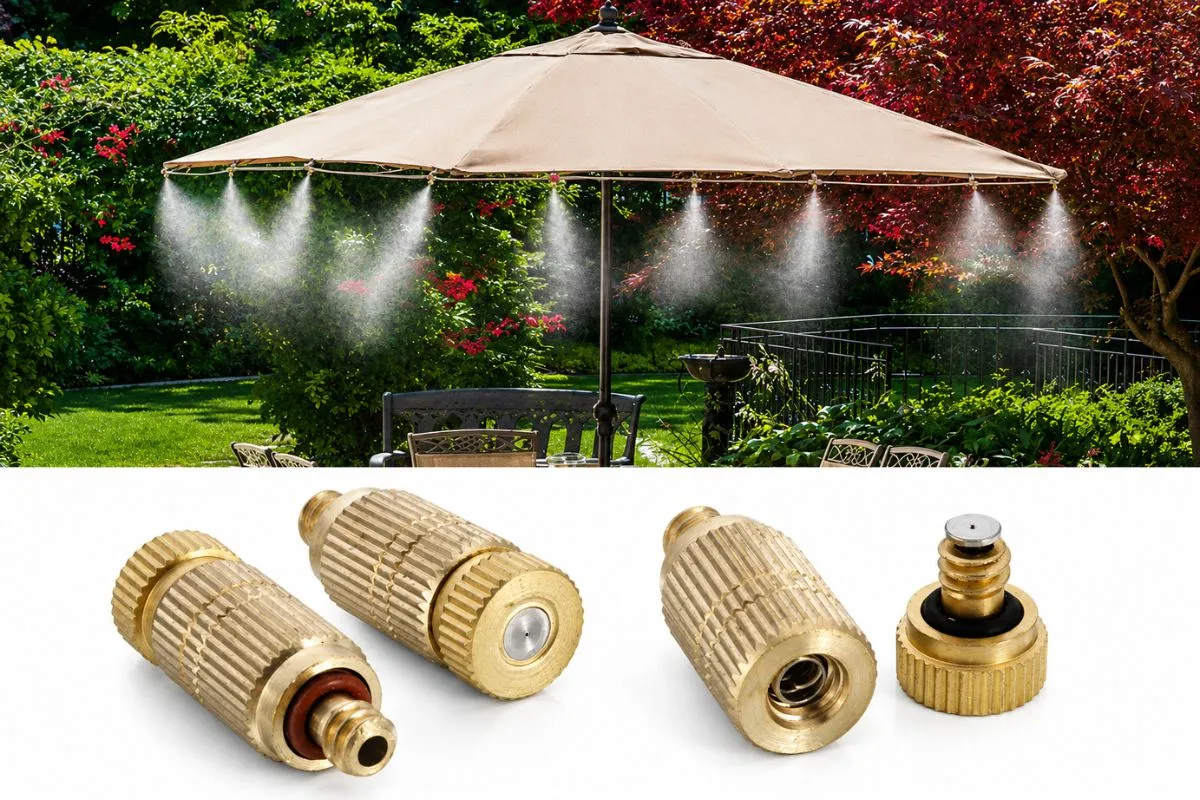 Nguyên Lý Tạo Màn Sương Mù Đẹp: Áp Suất Và Kích Thước Hạt Quyết Định Tất Cả 2 Lên kế hoạch chọn thiết bị phun sương béc phun và máy bơm cảnh quan resort