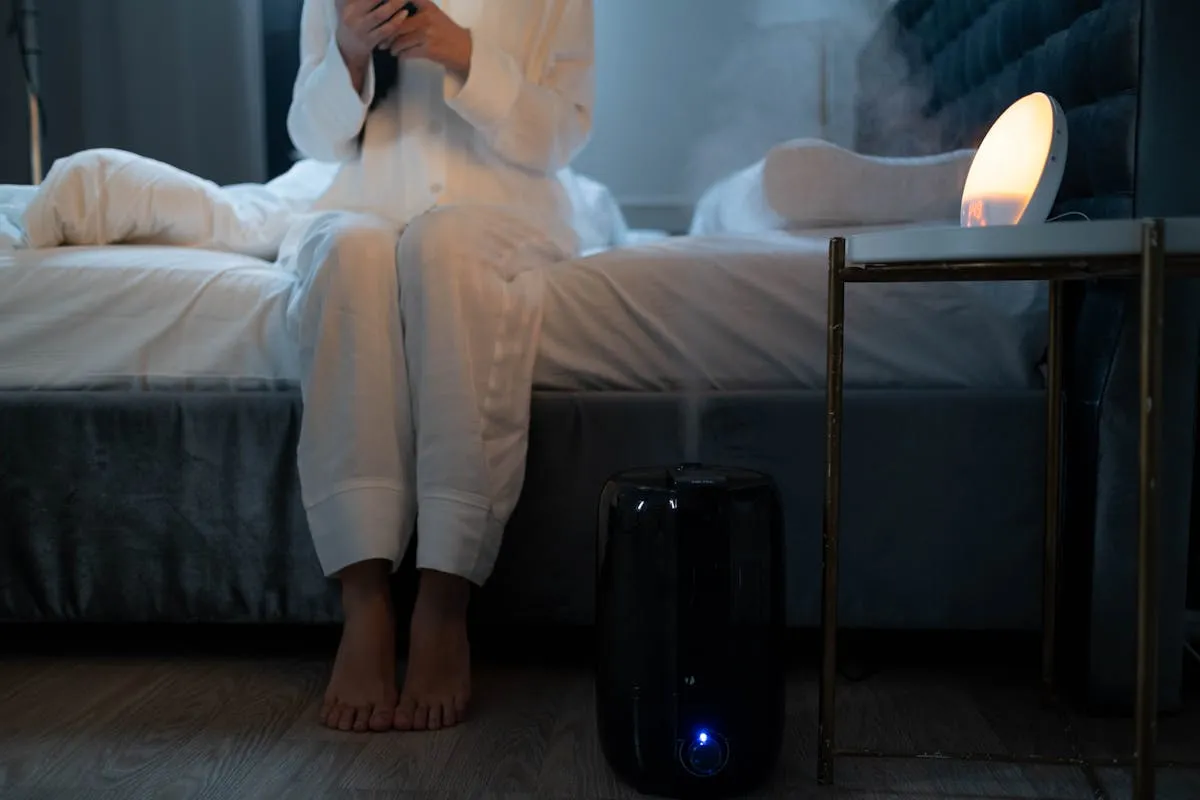 Tại sao độ ẩm không khí quyết định mức độ an toàn của máy phun sương 2 Những rủi ro sức khỏe thực sự khi dùng máy phun sương sai cách